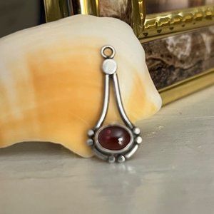 Amethyst Silver Pendant
